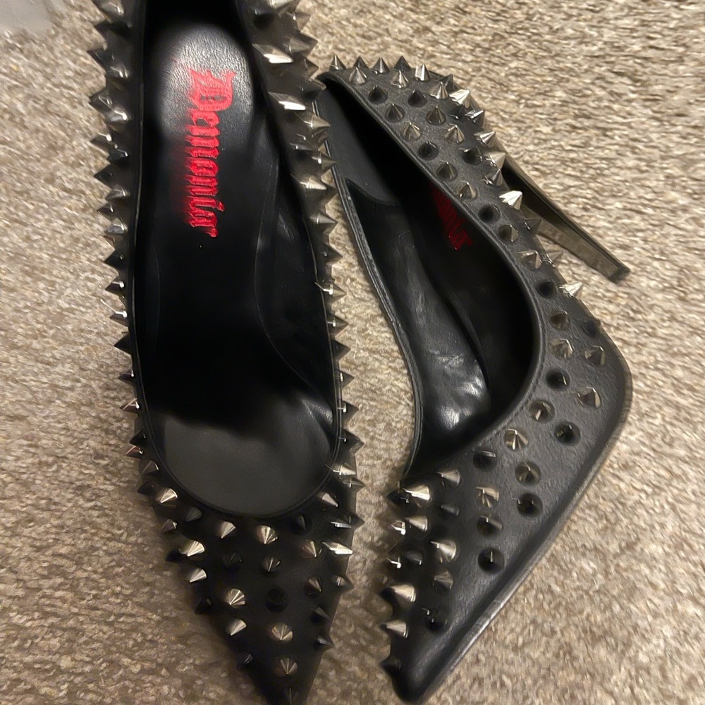 Demonia spiky heels